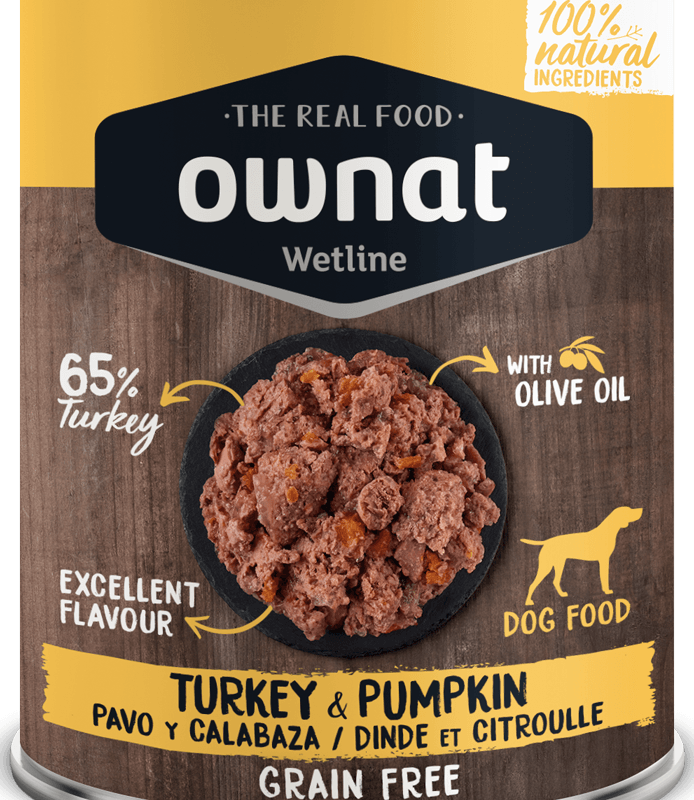 Wetline Ownat WetlineTurkey with Pumpkin (DOG) 395g