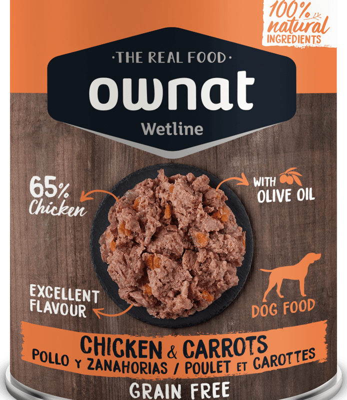 Wetline Ownat Wetline Chicken with Carrots (DOG) 395g