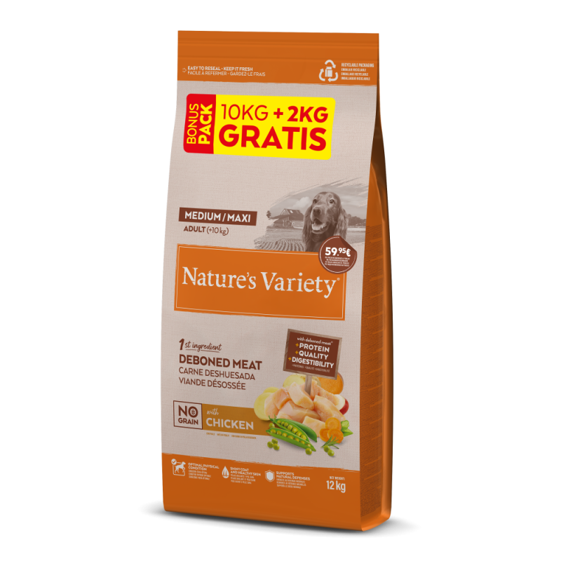 BONUS PACK10+2KG Pollo