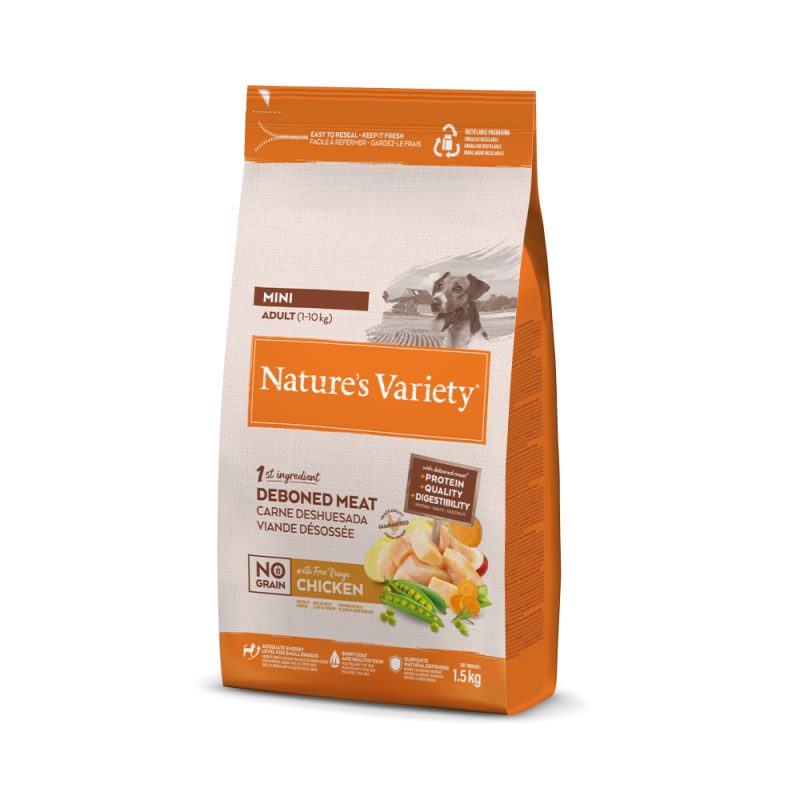 Adulto Mini No Grains Chicken 1,5 kg
