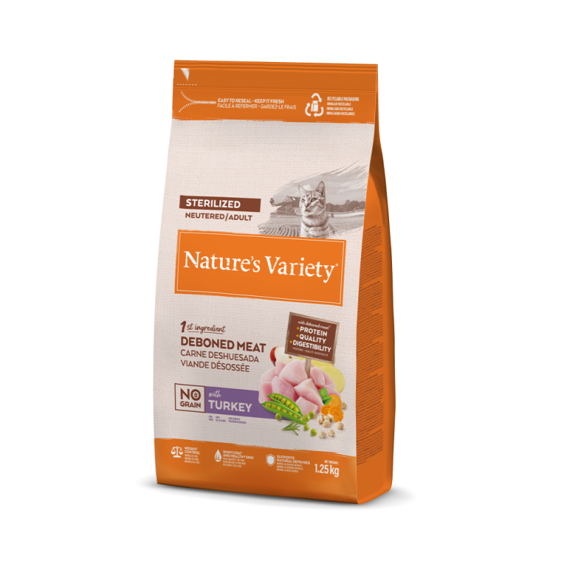 Adulto Esterilizado No Grain Turkey 1,25 kg