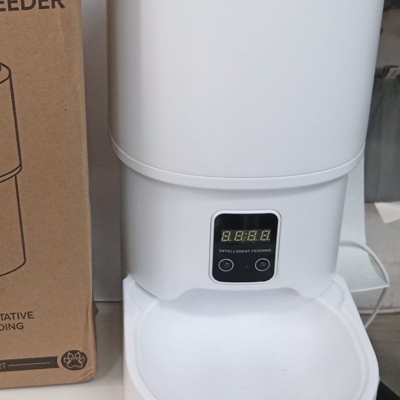 Dispensador Automatico inteligente para mascotas.